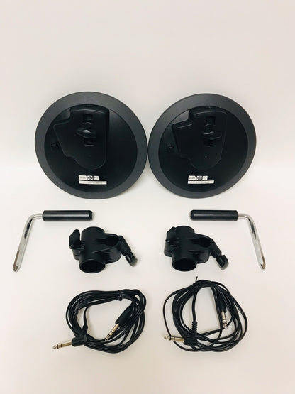 Pair of Yamaha TP-70 Drum Pad with Clamp and L-Rod DTX TP70 65