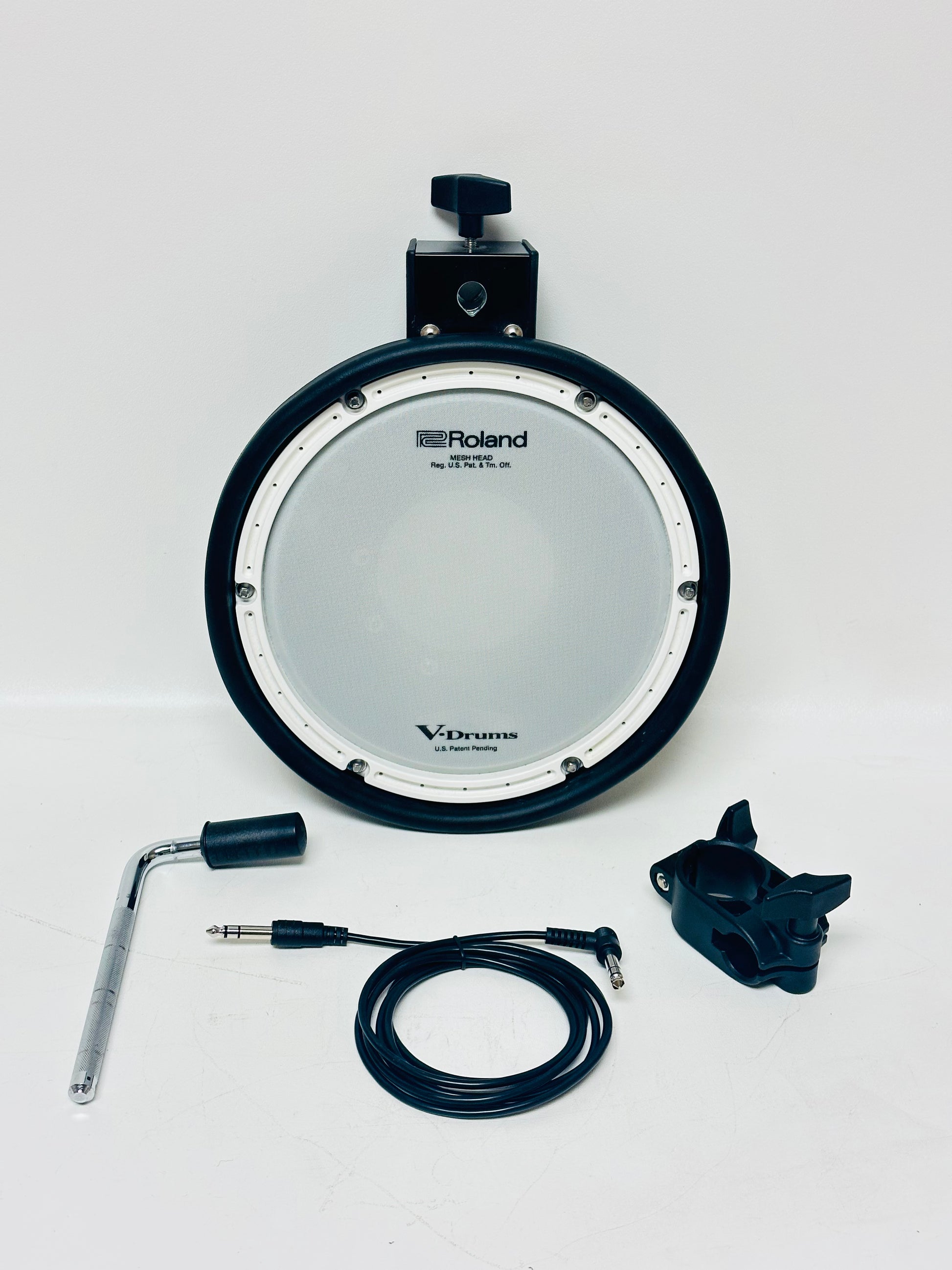Roland PDX-8 Black with Mount Clamp and Cable PDX8 – Dolby Drums Roland PDX-8 Black with Mount Clamp and Cable PDX8 – Dolby Drums
